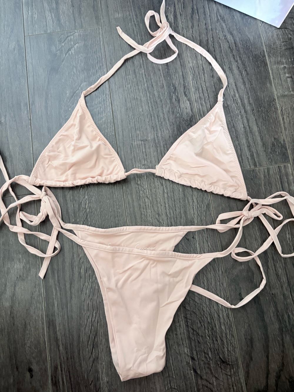 437 String Bikini Top & Bottom